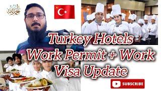 Turkey Hotels Work Permit + Work Visa + Invitation Update #turkey #workvisa #workinturkey #tourism