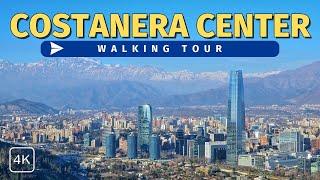 Costanera Center | Santiago de Chile | Walking Tour | 4K with Captions