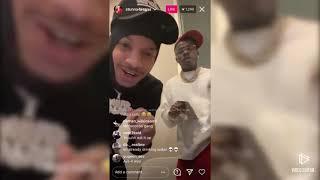 DaBaby and Stunna4Vegas High On IG Live With Fans