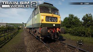 We are maneuvering with Class 47 in Train Simulator Word 2!Pc Gameplay!