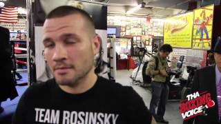 Will Rosinsky Talks Taking on Joe Smith Jr