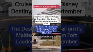 DISNEY’S NEWEST CRUISE SHIP #disney #disneyvacation