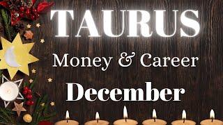 ️ TAURUS Money & Career Reading DECEMBER 2024