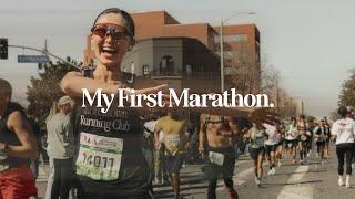 My First Marathon | running, lifting, race prep, the highs & lows, and a fresh perspective 