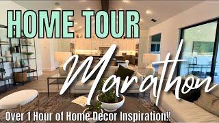 Model Home Tour Marathon : Over 1 hour of Home Decor Inspiration