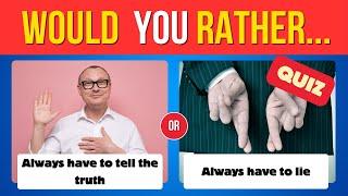 Would You Rather... 50 Hardest Choices Ever! 