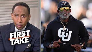 FIRST TAKE | Deion Sanders says he consider NFL to coach Shedeur & Shilo Sanders - Stephen A. Smith