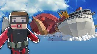 MASSIVE KRAKEN SINKS CRUISE SHIPS! - Tiny Town VR Gameplay - Oculus VR Game