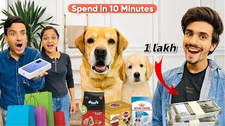 Giving My Family ₹1 Lakh To Spend in 10 Minutes | Leo Or Reo Ne Ki Shopping | Anant Rastogi