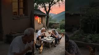 Cozy Sunset Dinner with Grandma & Grandpa  #travel #simplejoys #countryliving