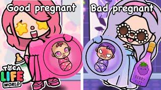 Good Pregnant Vs Bad Pregnant | Toca Boca | Toca Jenni