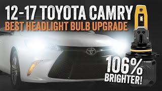 Unlock 106% More Brightness, Best LED Headlight Upgrade for 2012-2017 Toyota Camry | HR Tested