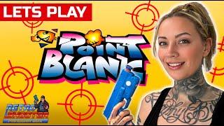 Is This The Best Arcade Game Ever? Point Blank Playstation 1 Game Play