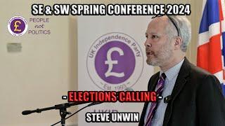 Steve Unwin: Elections calling