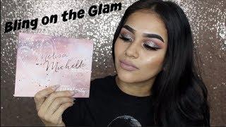 Melissa Michelle x Ulta Bling On the Glam Swatches/ Tutorial/ & Review || Free gift from Ulta