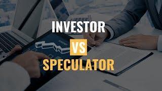 PROPERTY INVESTOR VS SPECULATOR