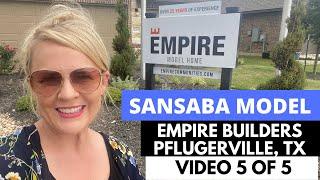 The SanSaba Model in Blackhawk by Empire Builders in Pflugerville, TX vid 5 of 5