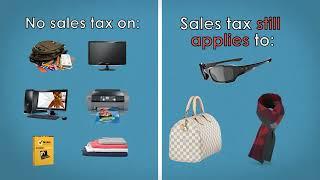 Back to School Sales Tax Holiday 2022