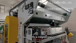 Full Automatic V Fold Facial Paper Tissue Napkins Folding Converting Machinery  in Client's Factory