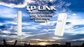 Setting TP-Link TL-WA7210N - Review WIFI jarak jauh