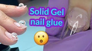 Solid Gel Nail Glue for Extensions  Vettsy Box Review | Trendy Pearl Thread Nail Art