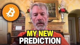 Michael Saylor Just Changed His Prediction! This Bitcoin Cycle Peak Is Different!