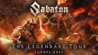 SABATON announcing THE LEGENDARY TOUR 2025!