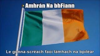 National Anthems of Ireland, Australia and New Zealand (Nightcore Style With Lyrics)