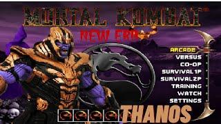 Thanos in Mortal Kombat Chaotic New Era