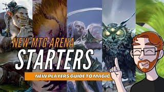 Some of the New Starter Decks | Mtg Arena Beginner Decks