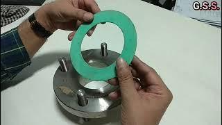 Piping Engineering : type of gaskets used for flanged joints