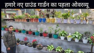 Beautiful Boundary Walls with Flower Beds || Ground Garden in Short Space