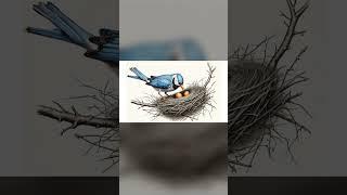 SMART BIRD COUNTING EGGS