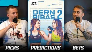 UFC is back for 2025! Mackenzie Dern vs Amanda Ribas | Full Card | Bets, Breakdowns, Predictions