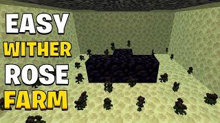 How to Farm Wither Roses in Minecraft 1.21