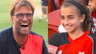 Jürgen Klopp interviewed by American kids in California