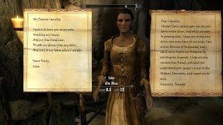 Skyrim A Lovely Letter sidequest all outcomes