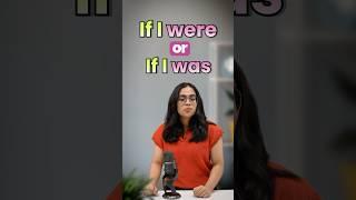 Difference Between - If I Were Vs If I Was | Common English Mistakes | Grammar Lesson By Ananya