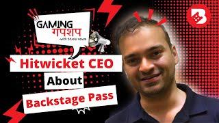 Hitwicket CEO about Backstage Pass college | Gaming गपशप with Studio Heads.