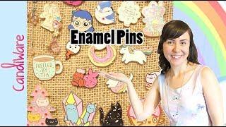 My Enamel Pin Collection 2017 // CandiWare