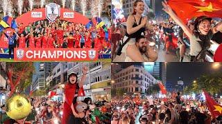 Vietnam Wins ASEAN Championship 2025 | Ho Chi Minh Erupts in Joy