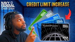 Navy Federal Credit Line Increase | How To Get MASSIVE Credit Limits (HUGE UPDATE!) APPROVED!