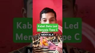Kabel Data Led Menyala Type C #kabeldata #led #fastcharging #promo #SatuKontenTiapHari