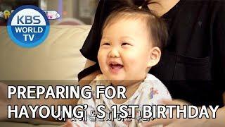 Preparing for Hayoung’s 1ST Birthday [The Return of Superman/2019.12.15]