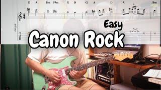 [EASY]Canon Rock Guitar Cover With TAB/쉬운 캐논락 기타연주/슬기로운의사생활