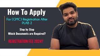 How To Apply For GMC Registration | What Documents Required? | Registration FEE 2024 | Step by Step