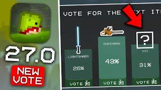 NEW VOTE! CHAINSAW! LIGHTSABER! MYSTERY OBJECT in Melon Playground