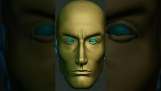 3D Animated face l part 2 l  #vfx #animations #3danimation