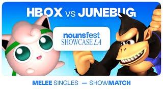 Nounsfest Showcase | Hungrybox vs Junebug | SSBM First to 5