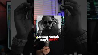 How to Mix Vocals (easy) #audioengineering #musicproducer #recordingstudio
